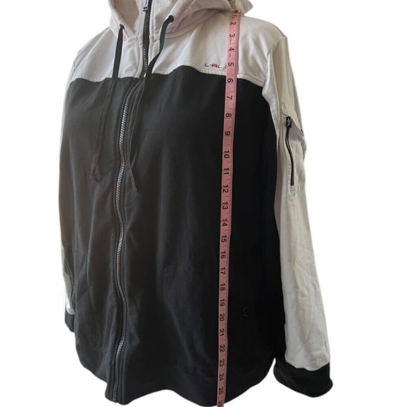 Plus size ladies size 3X Ralph Lauren Active full zip hoodie ** callout noted ** - Picture 14 of 16